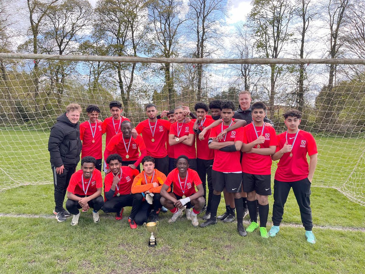 Congratulations to our Year 11 Boys Football Team on winning the BSFA Trophy! A hard fought final resulted in a penalty shootout and crazy scenes, as Moseley School and Sixth Form lift the BSFA Arthur Blades Trophy. Well done Team Moseley! #Winners #Teamwork #Football