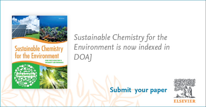 Discover where Sustainable Chemistry for the Environment is now indexed and why that’s great news for your next paper.spkl.io/60114LtAb