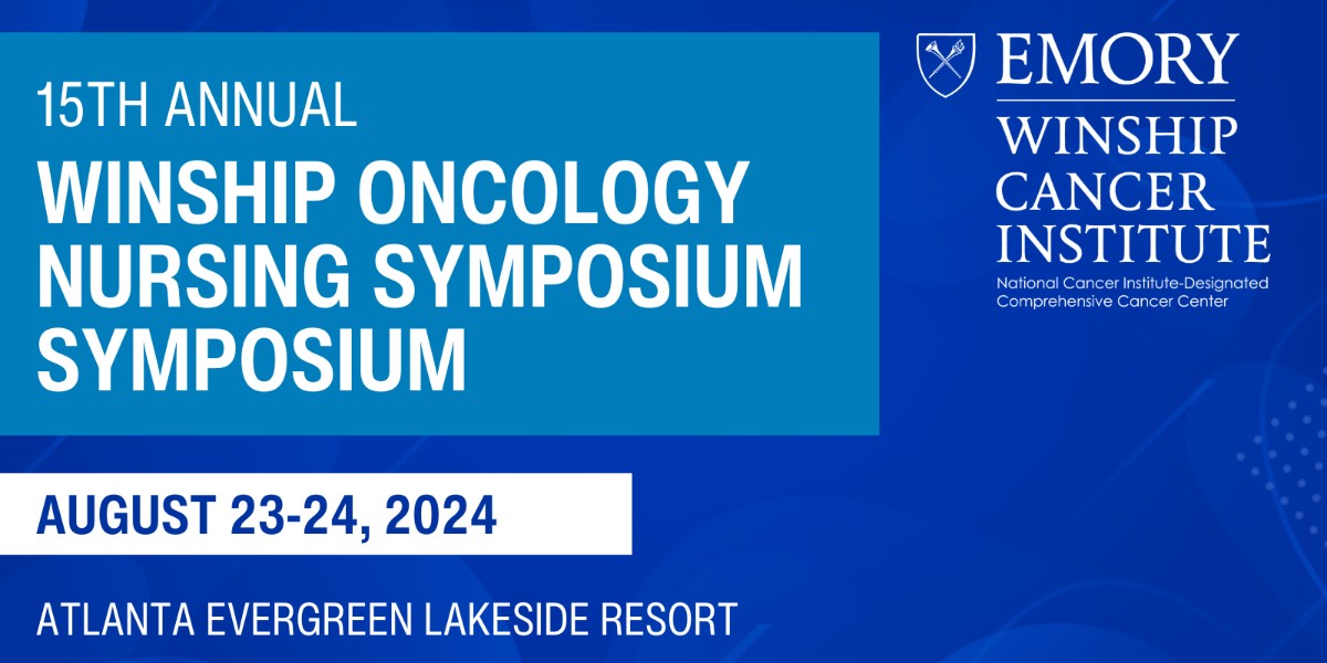 Join us at the 15th Annual Winship Oncology Nursing Symposium on August 23-24, 2024! Experience excellence in oncology nursing with education, innovation, and networking opportunities. Register now: ➡️ brnw.ch/21wIWuO