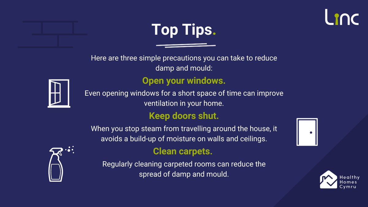 Here are three simple precautions you can take to avoid damp and mould in your home🏡 #healthyhome #homehacks #dampandmould #condensation #healthyliving