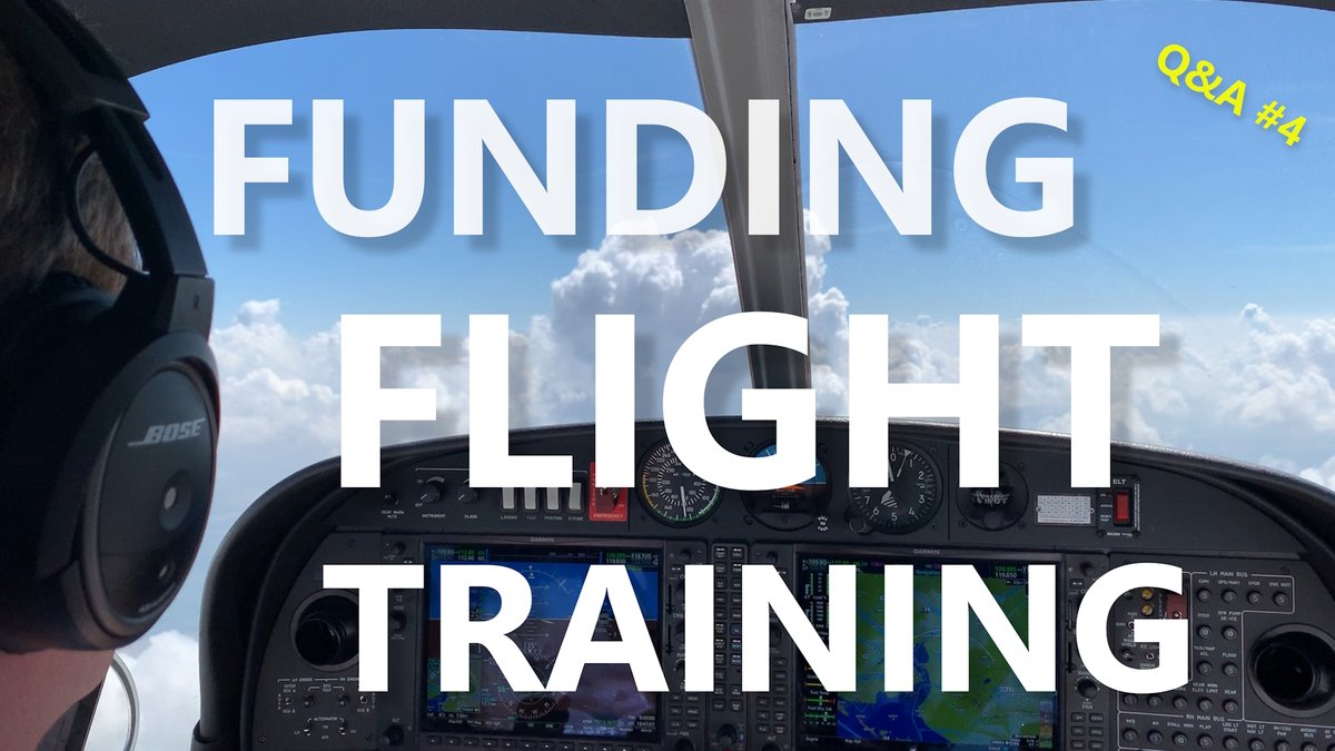 New video is out! Paying for Flight Training: What are the Things to Think About? - Q&amp;A #4 youtube.com/watch?v=6ujxT-…