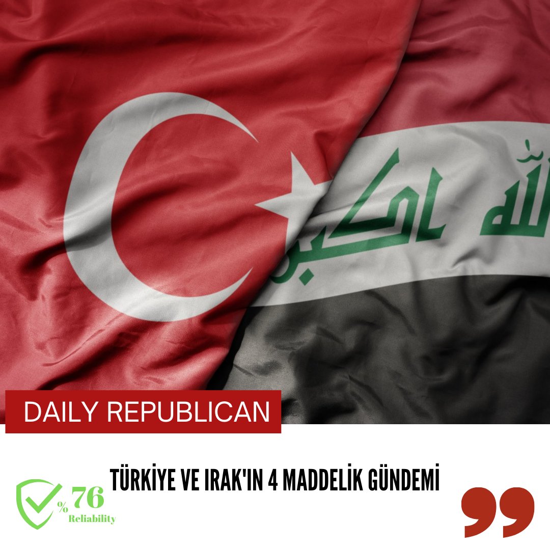 📰Türkiye ve Irak'ın 4 maddelik gündemi.
🔗Daha fazla bilgi için oigetit.com/advanced-searc… adresini ziyaret edin.
#Oigetit #Fakenewsfilter #Turkey #Iraq #news