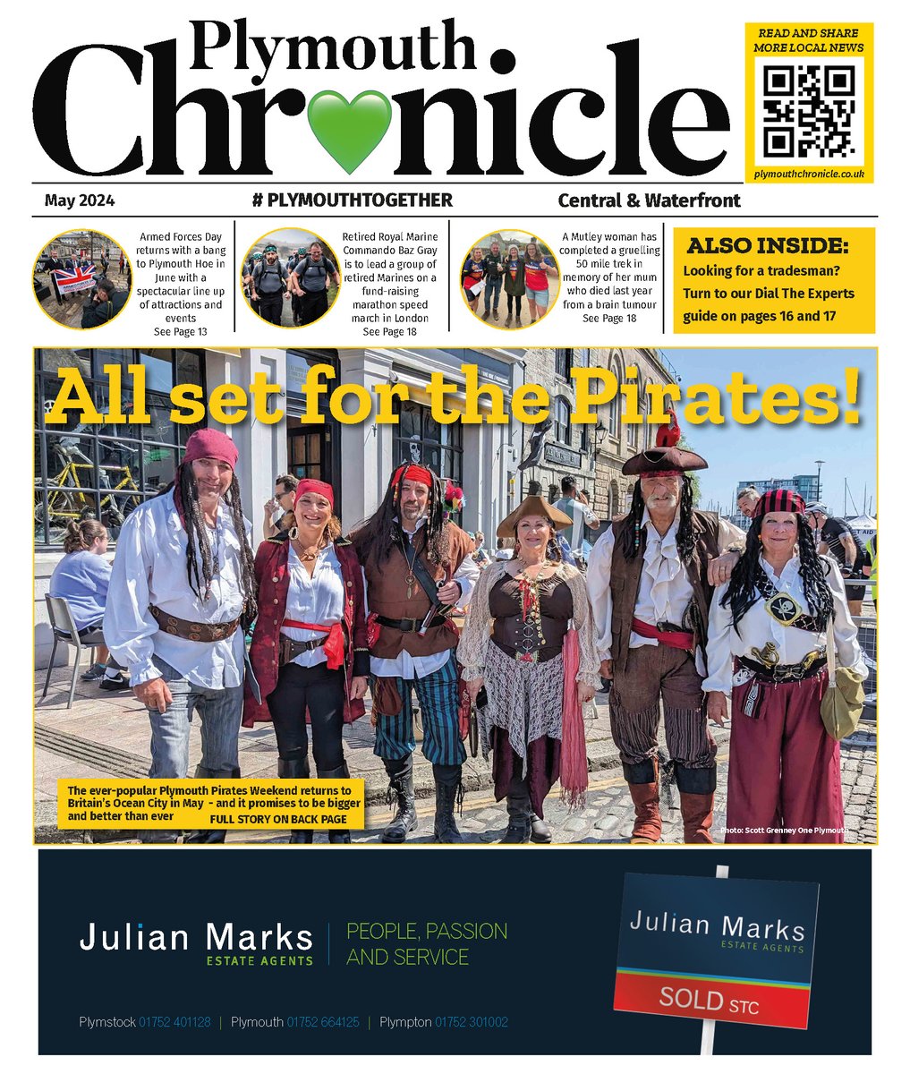The latest edition of the Plymouth Chronicle is now available to view online! We are Plymouth's independent hyper local newspaper, delivering 92,000 copies every month!