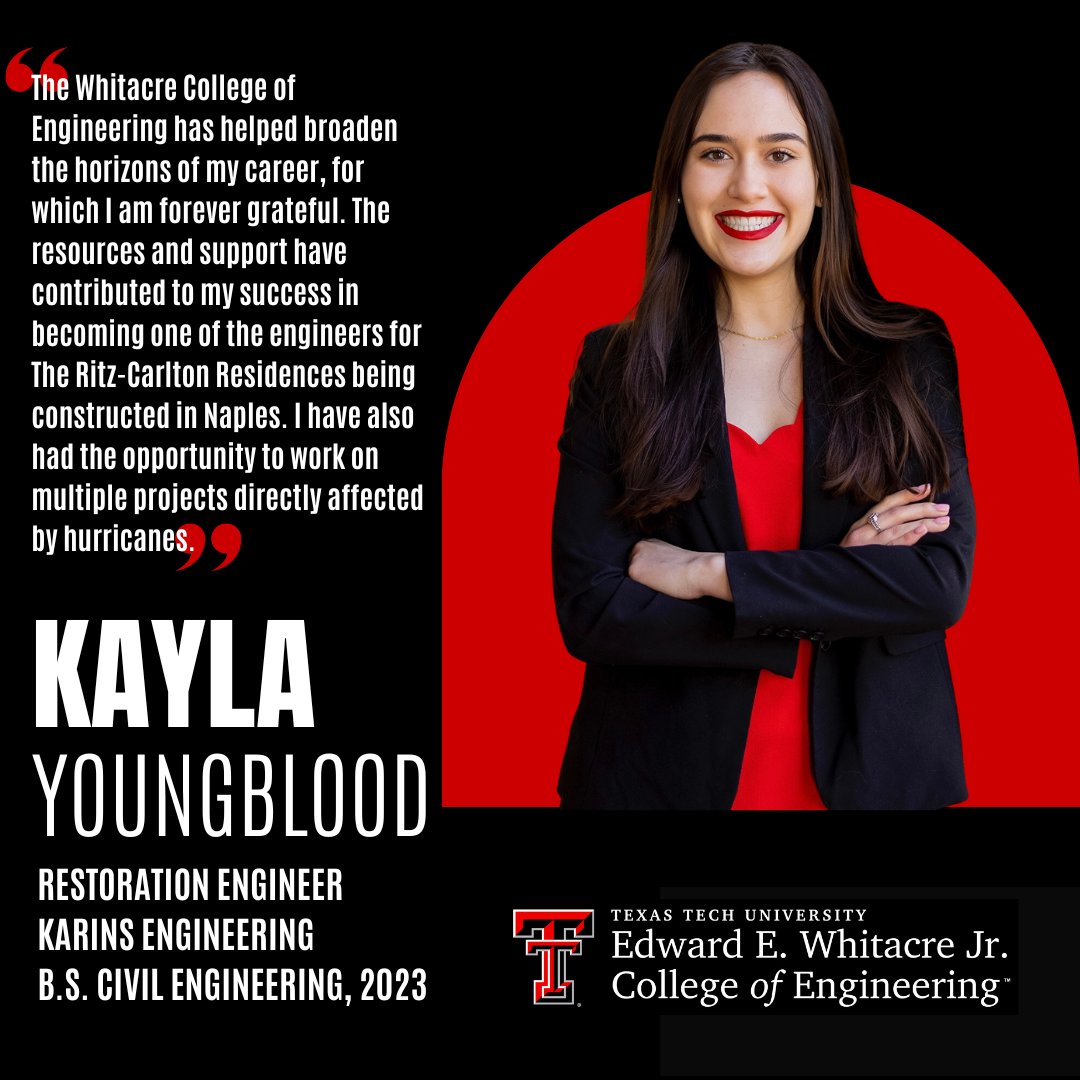 TTUEngineering's tweet image. Come join the Whitacre College of Engineering that&apos;s full of opportunities. #fromhereitspossible #ttuengineering