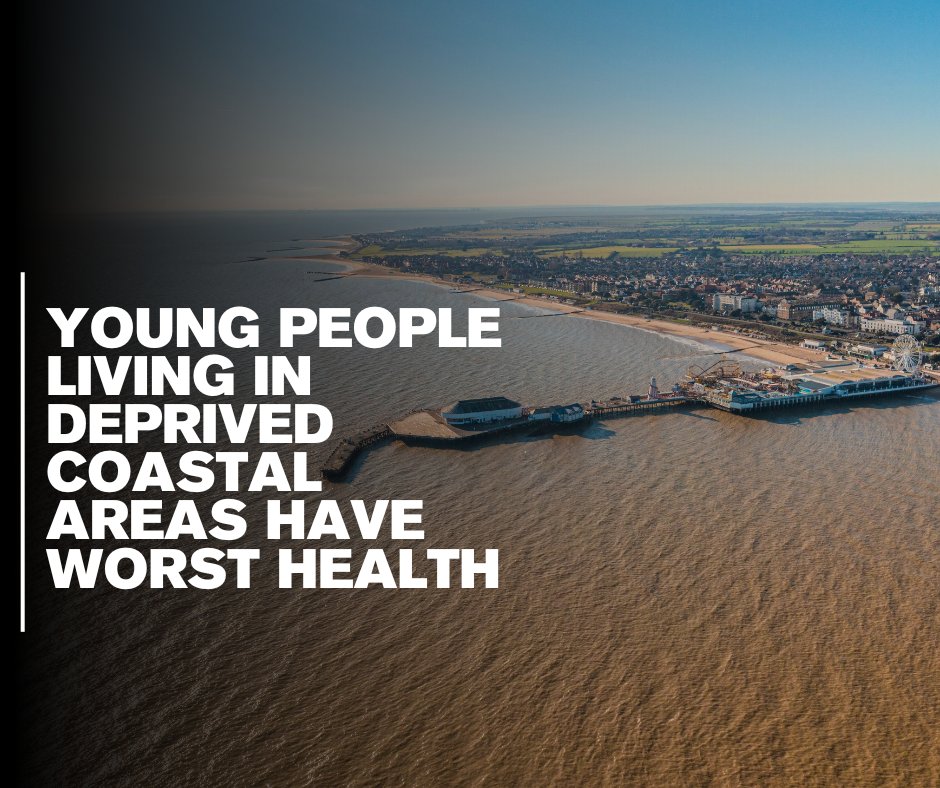 Young people living in deprived coastal areas are likely to become unhealthier young adults than those living in deprived inland communities, new research by Essex’s Centre for Coastal Communities has found. brnw.ch/21wIWxk @EssexIPHW @emilytmurray