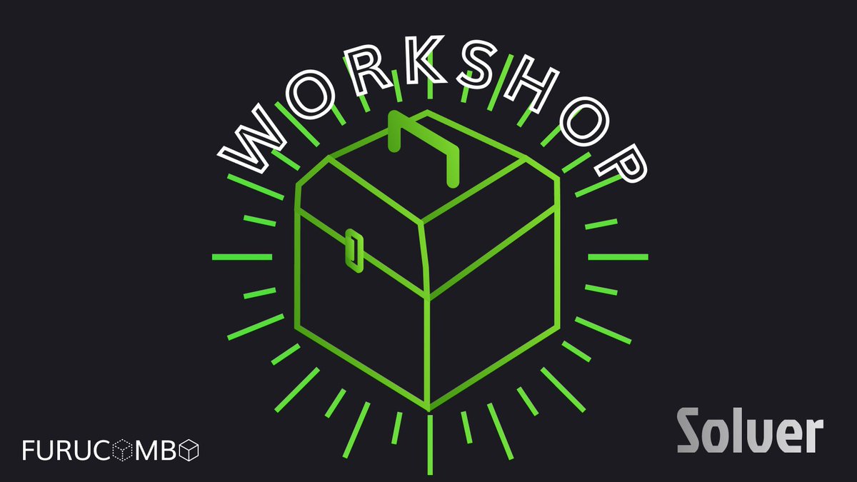 Excited to learn more about the solver system we're developing?😎 Mark your calendars for our workshop on April 24th at 7 PM UTC! We'll dive deep into what a solver is, why we're creating our own system, and share our current progress.🌟