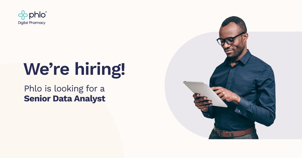 WeArePhlo's tweet photo. Join us as a Senior Data Analyst in Glasgow! In this role, you'll lead data projects, analyse insights and drive outcomes using our modern data infrastructure. Apply now to make a difference and drive data-led healthcare decision making: https://t.co/I0IaoznlDY https://t.co/87lujoy2gr
