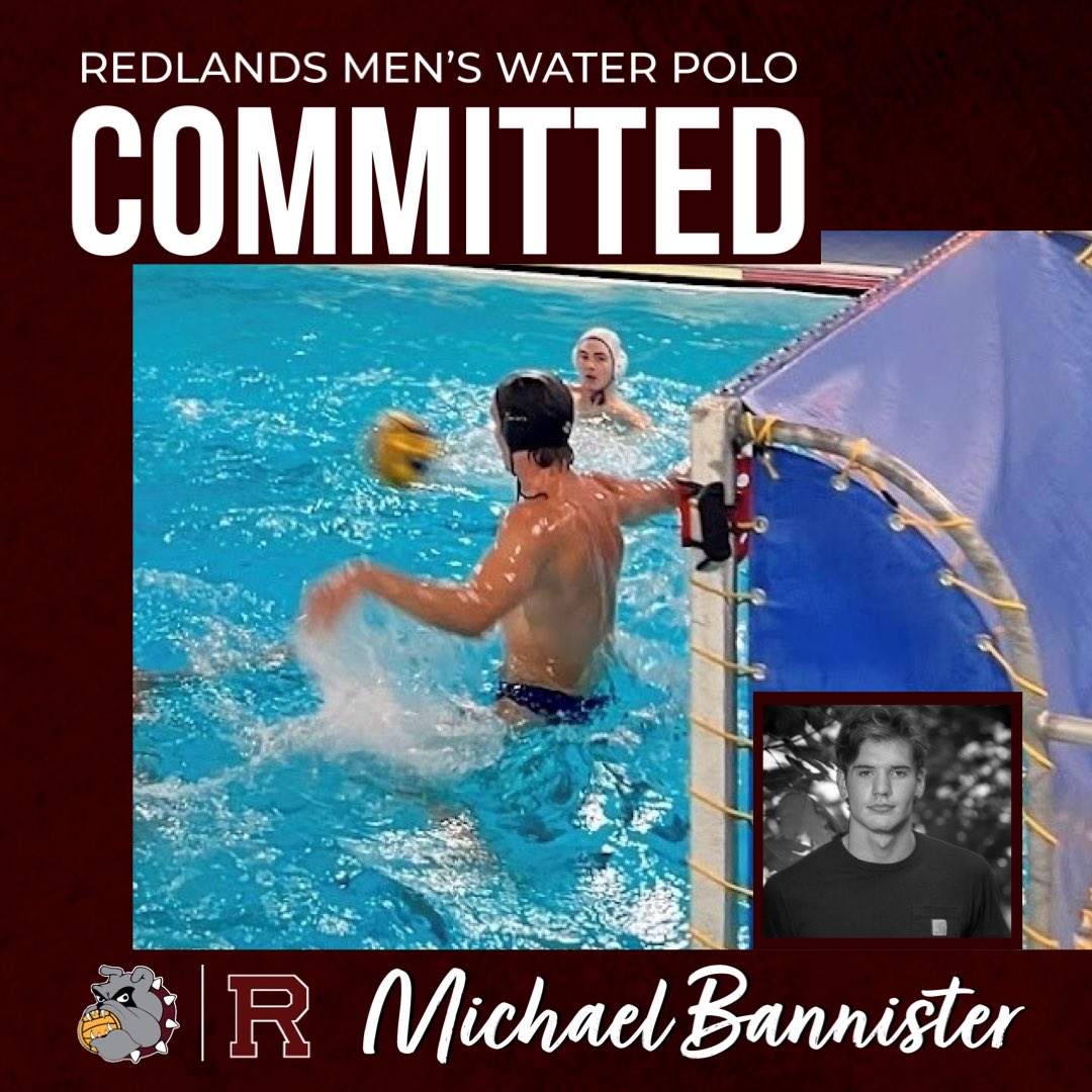 Welcome Michael Bannister to the University of Redlands Men’s Water Polo team! He is an incoming Fall 2024 Freshman goalkeeper from Bainbridge, WA, plays for Bainbridge Island HS and Bainbridge WPC. See you in the Fall! 

#godawgs #universityofredlands #redlandsmenswaterpolo
