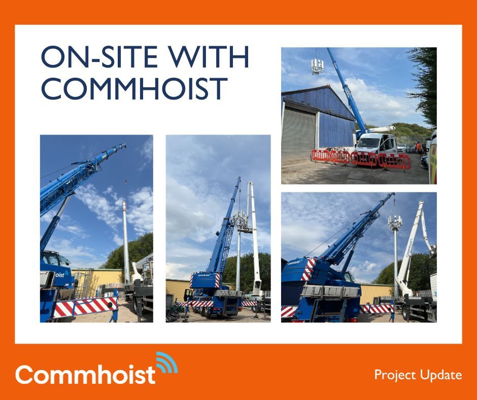 commhoist's tweet image. Working on a pole install ✅

Machinery used on this project on Hammer Lane: LTM1060 &amp;amp; 37M Mewp

Follow for more... 📸

#delivery #criticalinfrastructure #poleinstall