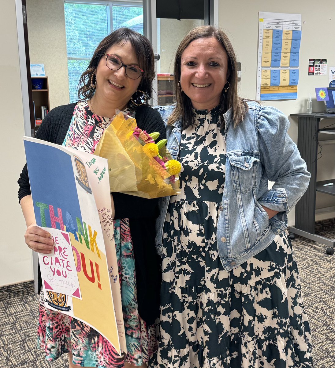 Yesterday we recognized our amazing Data Manager, Ms. Wilkerson! Thank you for everything you do to support the Crossroads FLEX community! @CrossroadsFlex #CRFLEXRISEandSOAR
