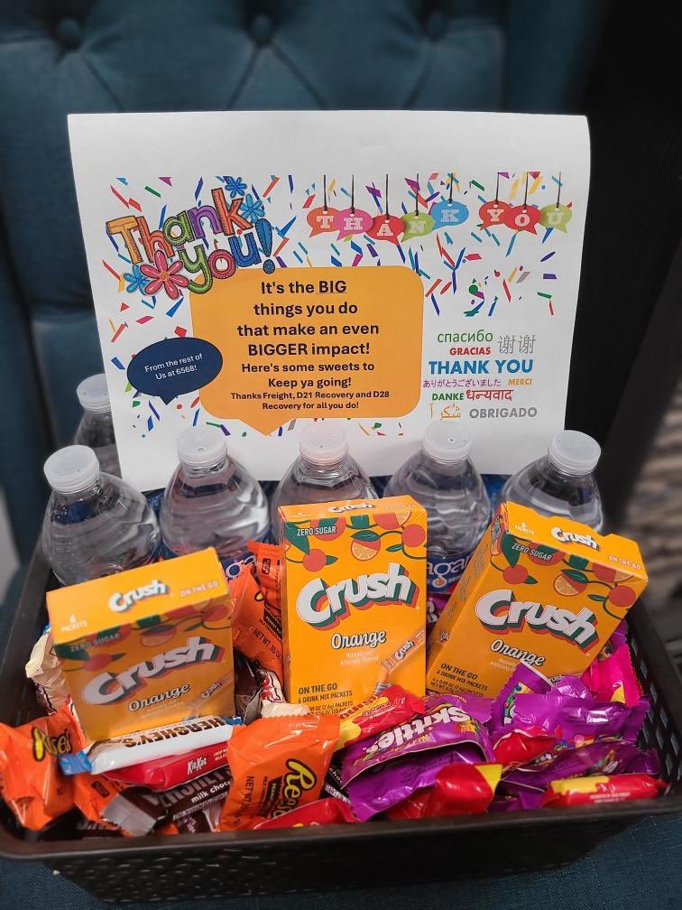 #6568 ASDS Nedra knows exactly how to get us going. Thank you for all you day in and day out, and for the small jesters you do the overnight team just to say hello. We greatly appreciate it. You Rock Miss Lady!!!!!!🔥🔥🔥🔥🔥🔥🔥Keep Cushing it.