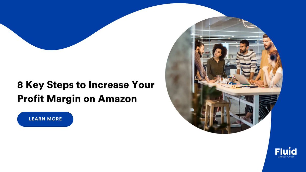How can you increase your brand's profit margins on Amazon? 

We've put together 8 key steps to help your business stride towards a more sustainable level. 

Find out more here: buff.ly/3JoCOHL 

#AmazonTips #amazonads