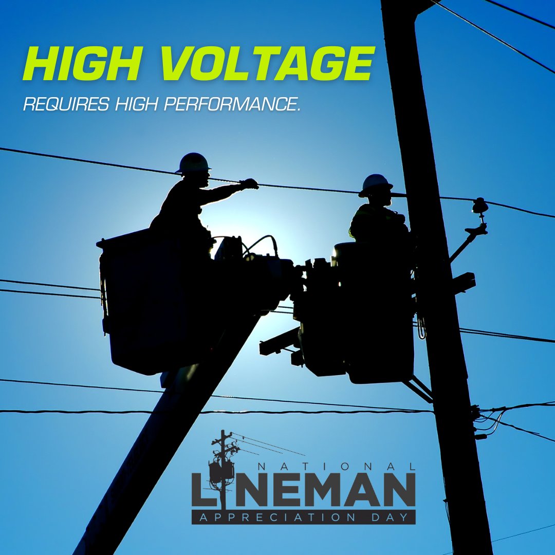 Happy National Lineman Appreciation Day! Today we recognize the essential role these individuals play in keeping our communities connected, regardless of the hour or situation. #LinemanAppreciation #GridHeroes