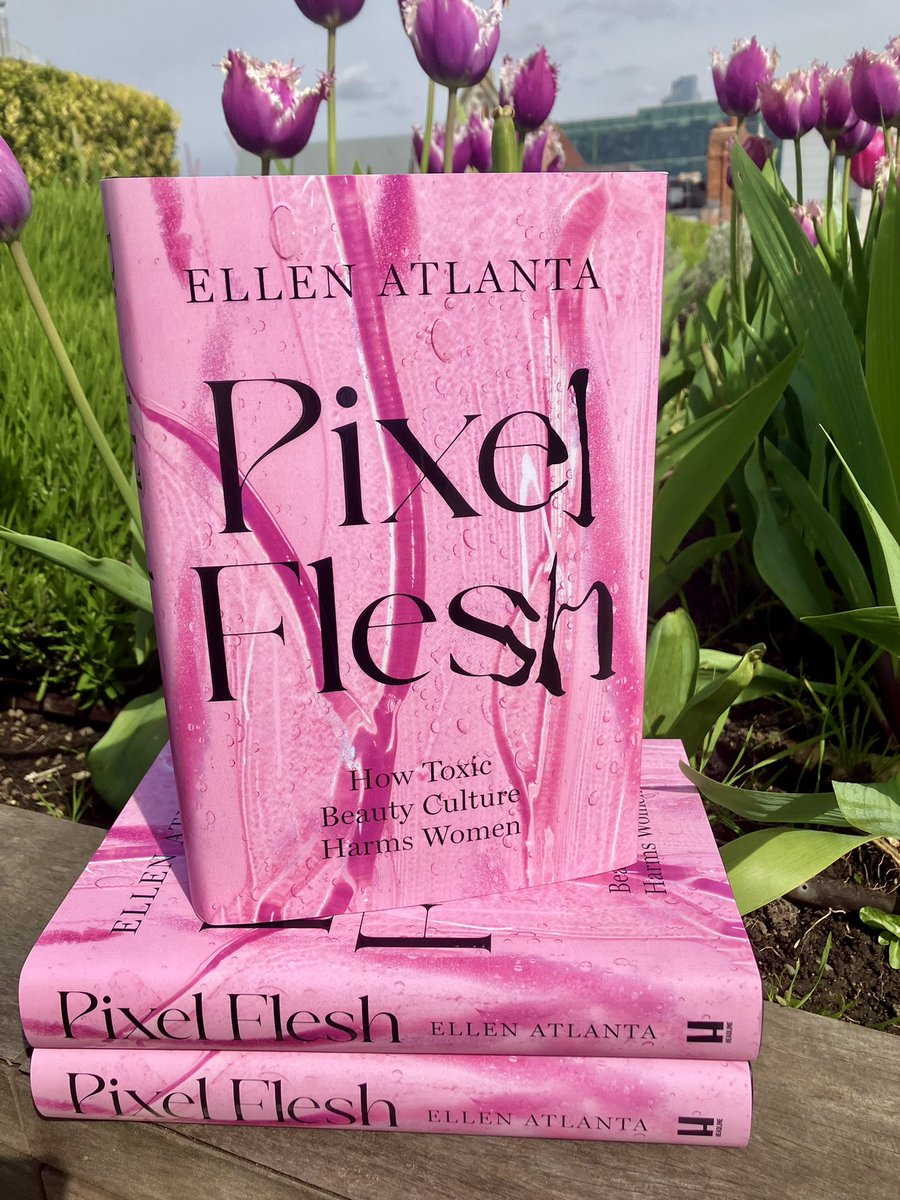 Finished copies are in and they look every inch as beautiful as the words inside. Pixel Flesh is out in three weeks and we cannot wait to share this truly generation defining work with you 💕
