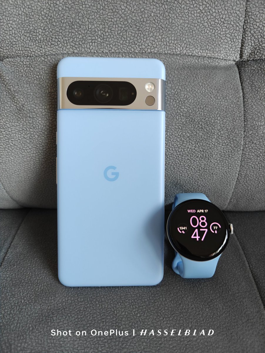 Between the Ultra and then my OnePlus Open, my poor Pixel has been SIM-less for some time. Giving these 2 some love this week. Pixel 8 Pro and Pixel Watch 2 have been so smooth & reliable. I wish those with the 7/7 Pro would give Pixel another try because this one is solid.