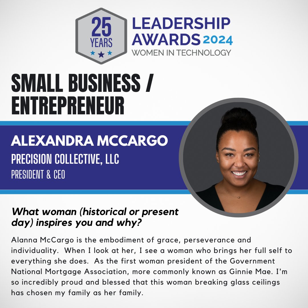 Ahead of our 25th annual WIT Leadership Awards on May 9, we're proud to announce our incredible finalists for the Small Business / Entrepreneur category! Purchase sponsorships and tickets for our in-person ceremony today: tinyurl.com/2rnchynt #WITLeaderAwards