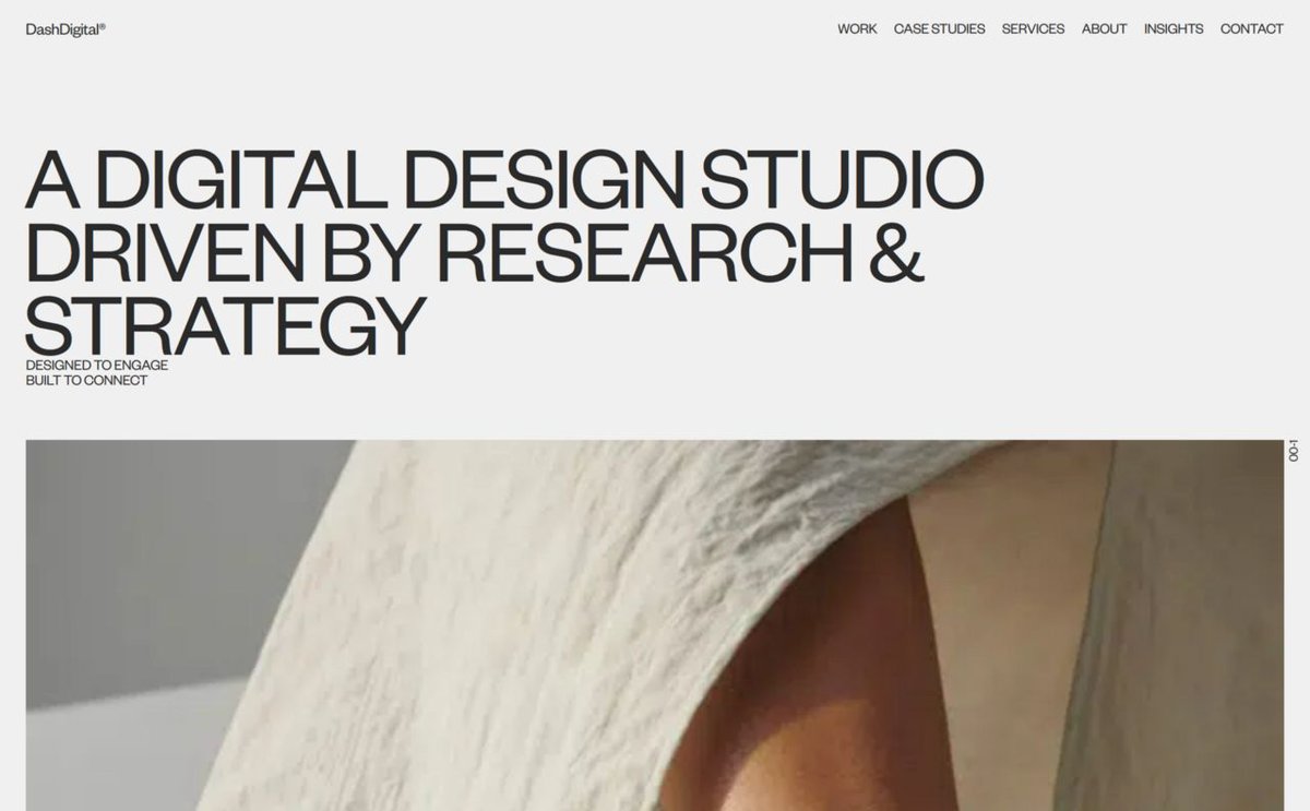 New site on @siteinspire: Dash Digital Studio → siteinspire.com/websites/12162…