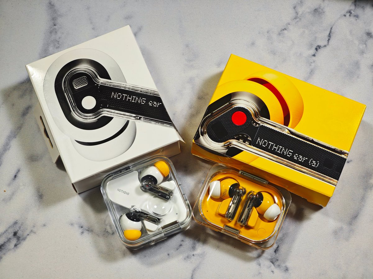 Introducing the @nothing Ear and The Ear (a). 2 new #tws Buds for 2024 with some upgrades that make them very compelling. Check out the video and let me know what you think. #thankyou #buds #nothingear #NothingEarA youtu.be/eOq4TjIR1tE