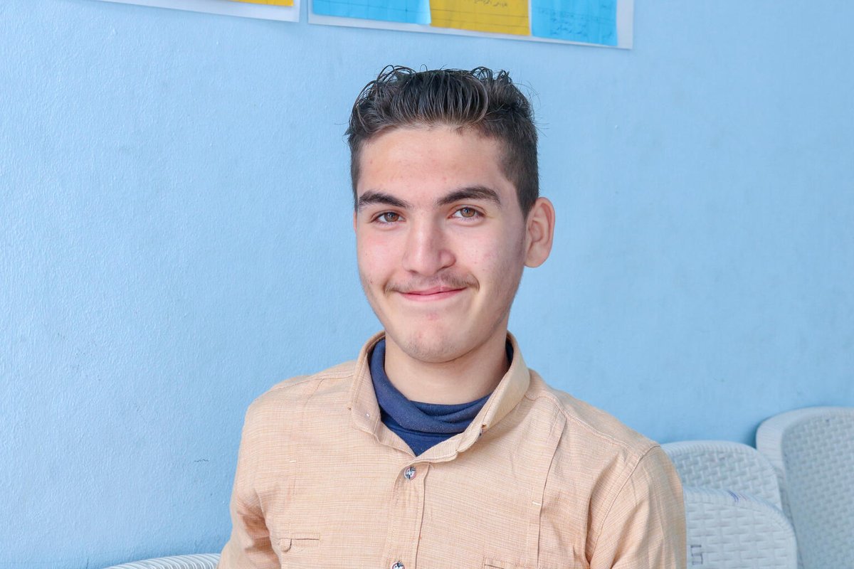 “When I focus on the power of my education, I feel excited and forget about my injury. I picture big dreams for myself,” said Nizar. UNICEF helps children catch up on their education unicef.org/syria/stories/…