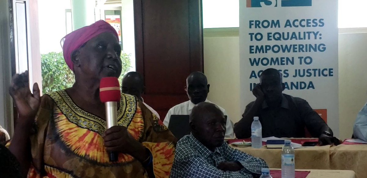 'Legislate on Uganda's Transitional Justice Policy to become law for effective reparation of war victims' Activist Rosalba now @ASF_NGO @GWEDGUga reflection meeting of TJ stakeholders and amidst is Mr Scot program manager at ICC Victim Trust Fund @KINGFO_ @CVTorg @refugeelawproj