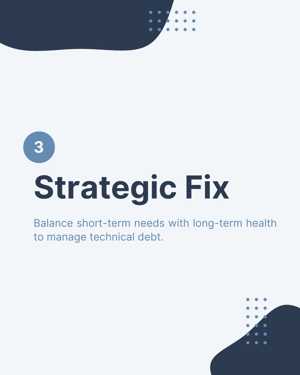 Technical debt can silently accumulate, hindering innovation and draining resources. It's time to address it head-on for a brighter tech future. 💡

#TechTalk .
#TechnicalDebt
#TheITProjectWhisperer