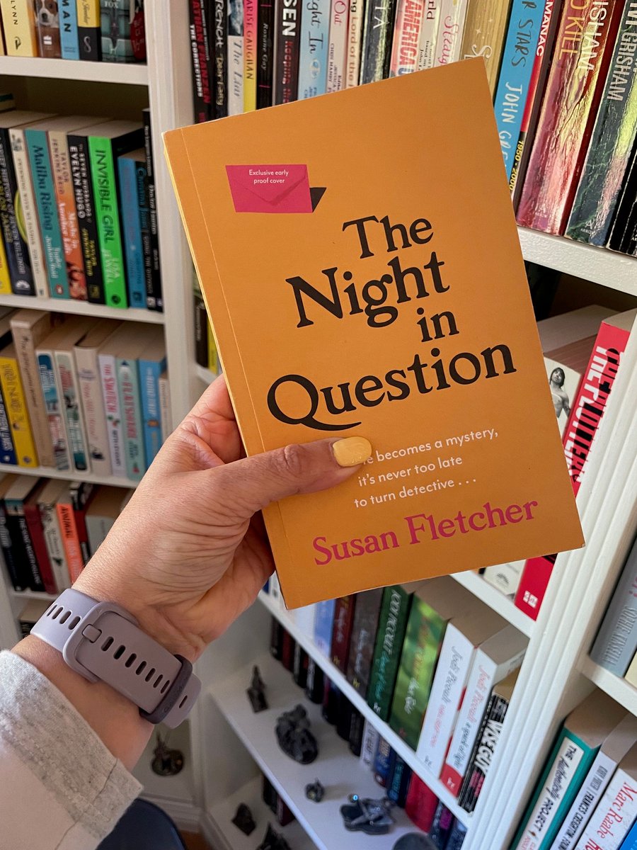 Another brilliant book with a strong female character, The Night in Question by @sfletcherauthor is out today. Run to your local indie bookshop to buy it, I urge you. My review is on Instagram (link in bio) Thanks to @alisonbarrow for sending me a copy