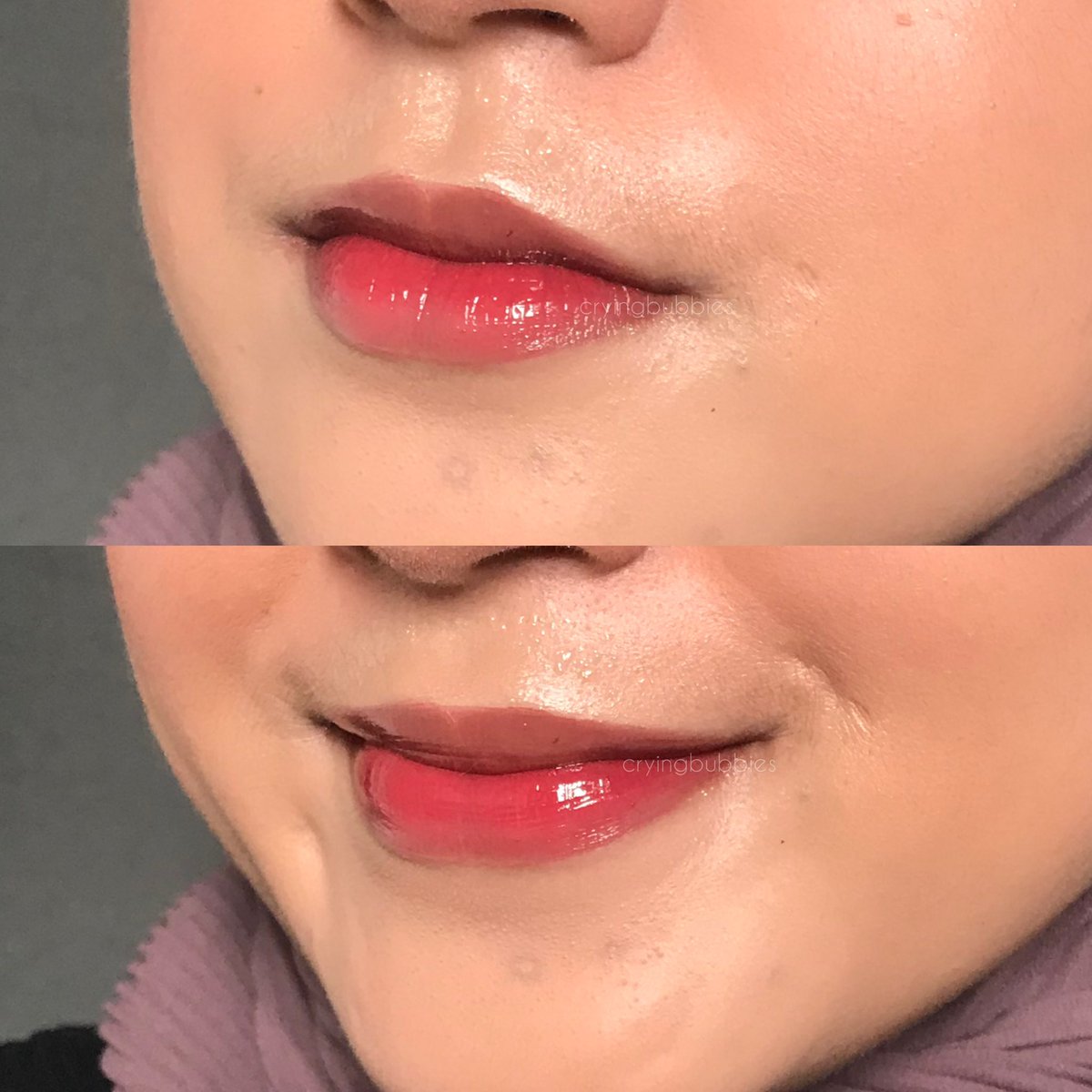 tiap ada yg minta rekomendasi liptint affordable, awet, ringan & bisa cover bibir gelap, aku ga bosen2 buat rekomen FEYRELY ‼️❤️ dia emg jd comfort liptint aku soalnya stainnya mantep bgt🥺🫶