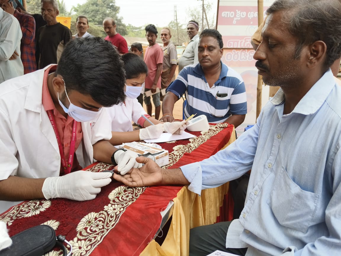 GIMSR Hospital's 69th Medical Camp in Akkireddypalem served 390 individuals. From check-ups to surgeries, ensuring healthcare access for all! #healthcare #medicalcamp #GIMSR #hospital #wellness #medicalcamp
