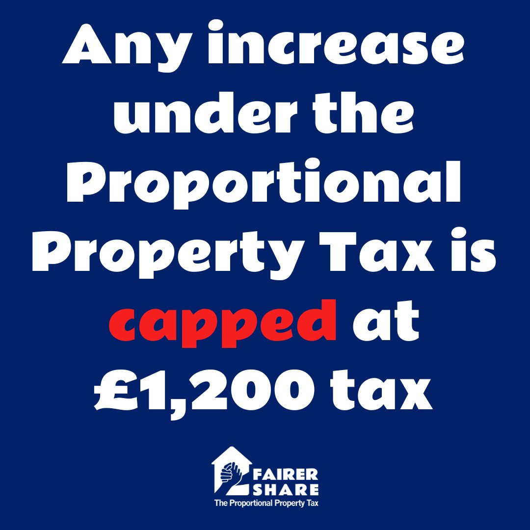 Are you worried about the affordability of the #ProportionalPropertyTax? Any increase in the PPT is capped at £1,200 & those who cannot afford this increase can defer payments. You can pay your tax bill when your situation allows, such as upon sale of the property.