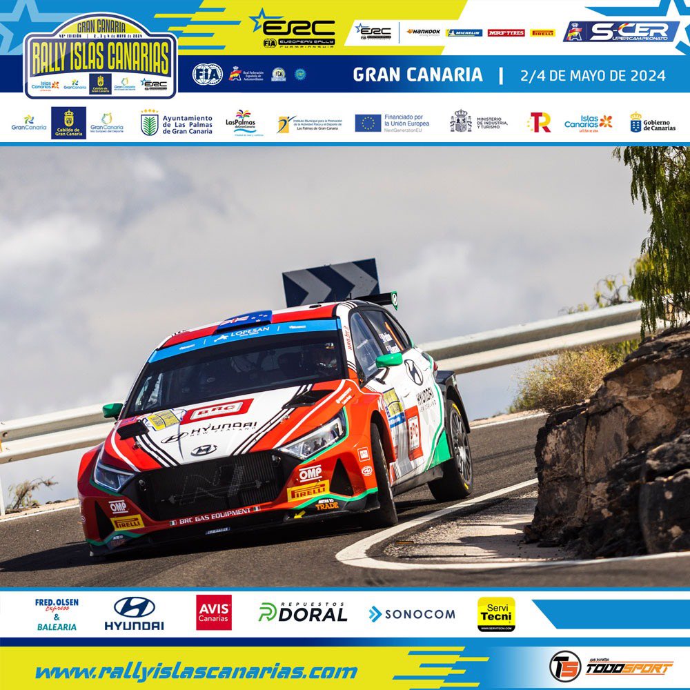 ✍️ Inscripción de altísima calidad para el 48 #RallyIslasCanarias 📎 rallyislascanarias.com/index.php/es/n…