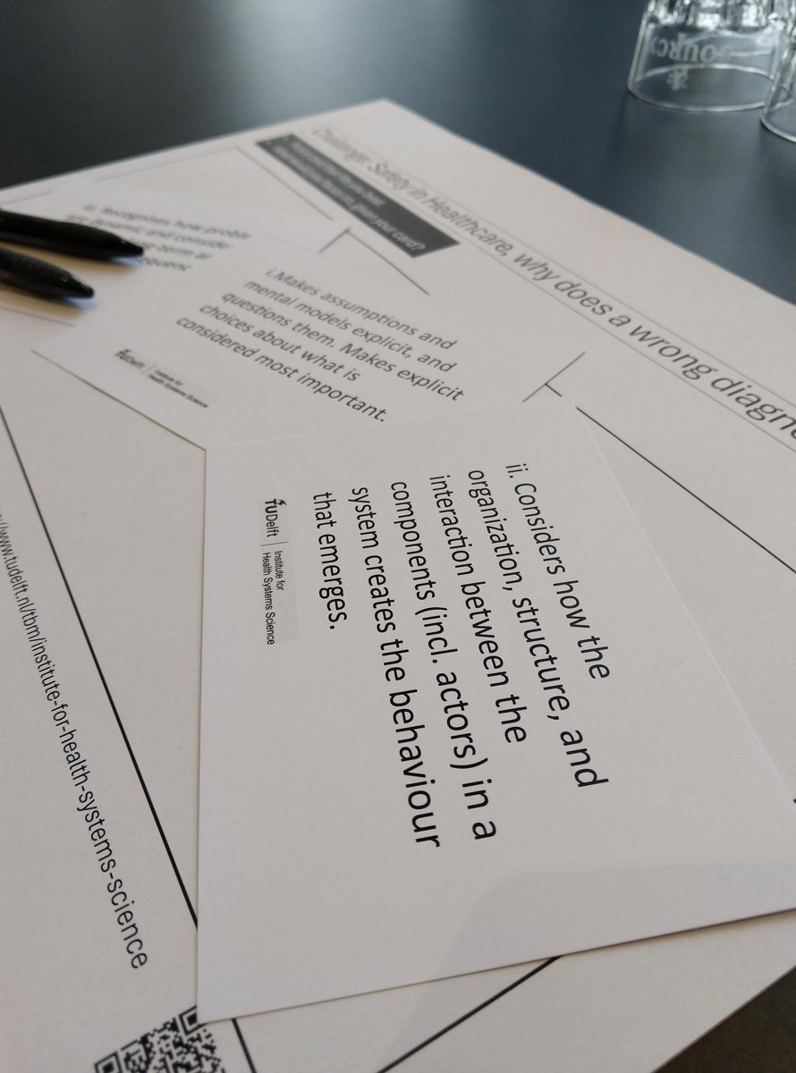 🔍 Ready to tackle healthcare challenges from a new angle at #EITHealthSummit! We are learning how to look at the health system as a whole and more holistically from systems science perspective.