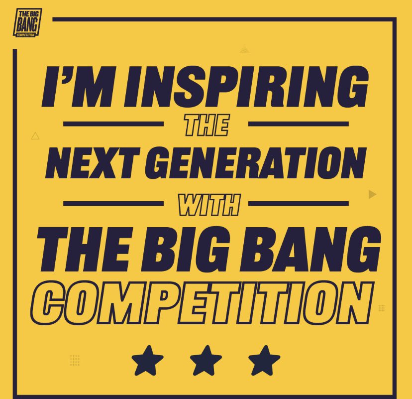 Really enjoyed judging the #BigBangCompetition student projects this week. So much talent! 
@BigBangUKSTEM @UoB_RES