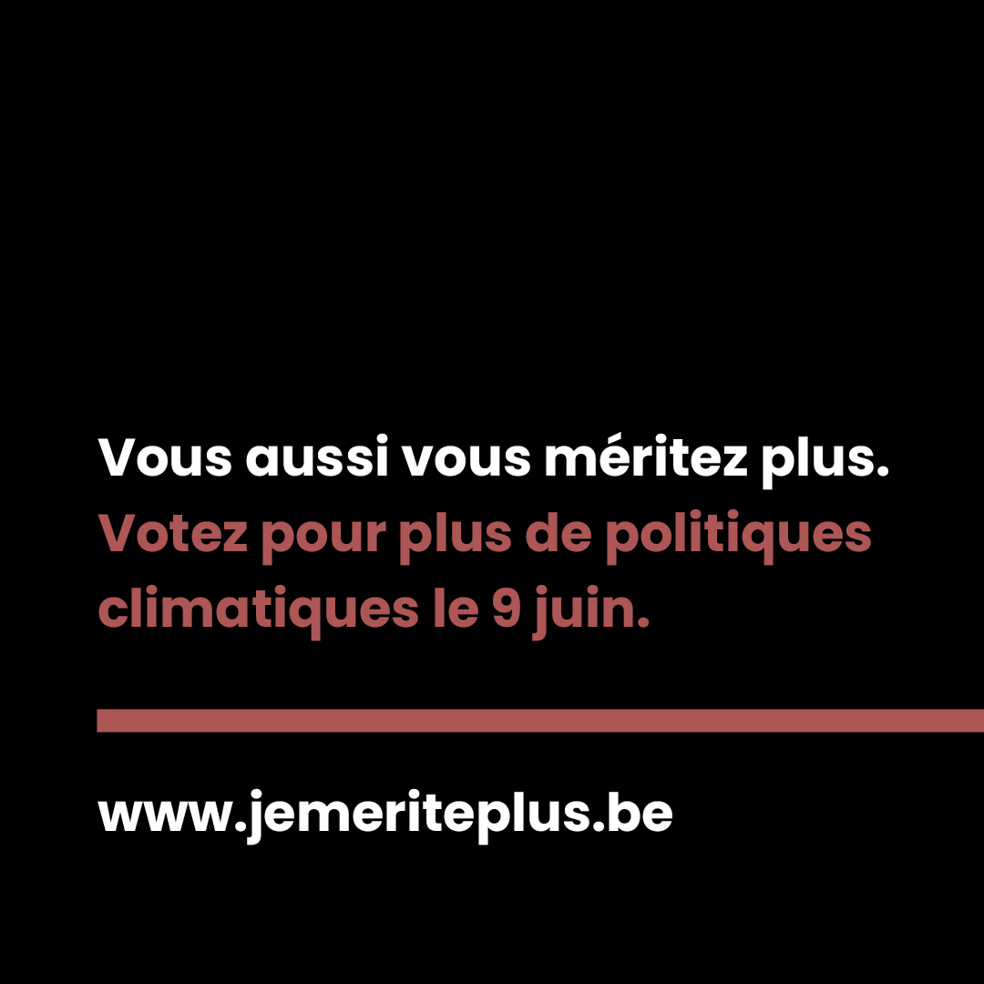 2024 sera une année pleine d'élections. 

Faites savoir aux politiciens que des politiques climatiques plus fortes sont cruciales pour nous. 

Nous méritons des gouvernements qui défendent notre avenir !

Sharing is caring🥰