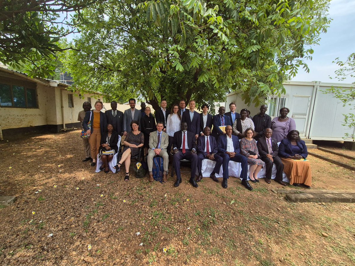 UN_SouthSudan's tweet image. Peacebuilding Fund’s partners visited the National Constitution Review Commission (NCRC) and discussed @UNDPSouthSudan and @UNWomenSouthSudan support to a people driven gender responsive constitution making process. #SDG #InvestInPeace.