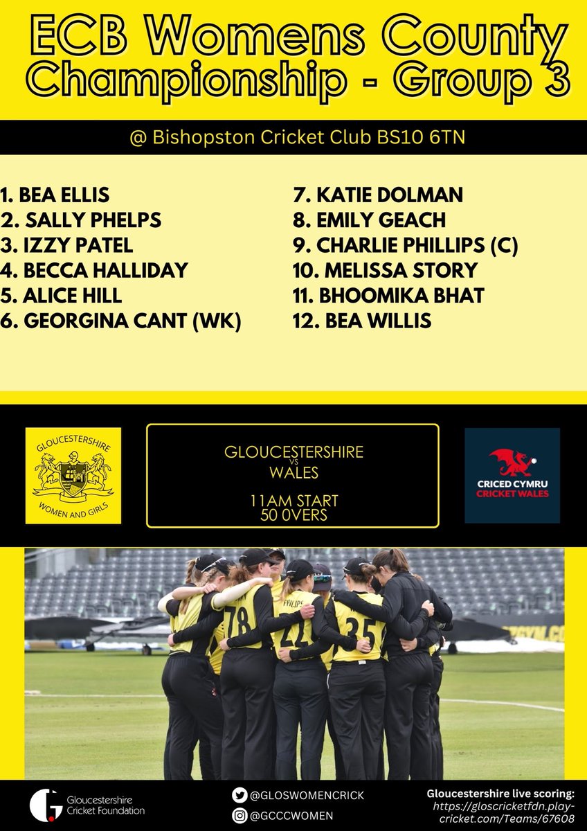 Gloucestershire Women tweet media