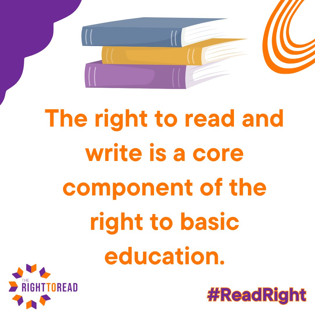 Did you know? 81% of South Africa's Grade 4s cannot read for meaning. Join the #RightToRead campaign to prioritise #literacy through legislation. Follow for updates & visit the Right To Read website for more information: righttoread.org.za #ReadRight