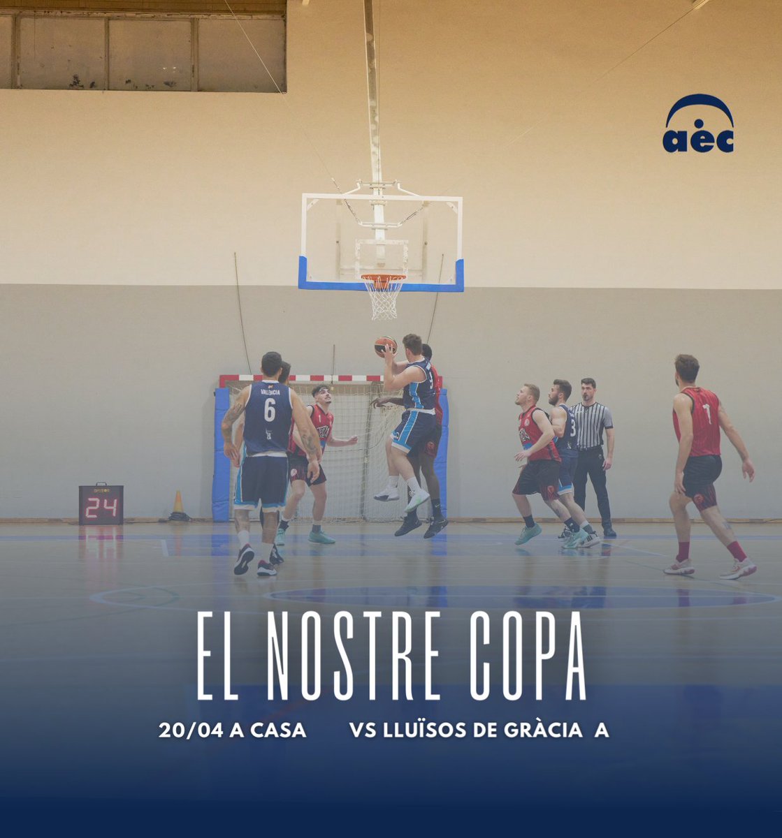El cap de setmana s'apropa🥳 i tenim el millor pla d'un dissabte tarda🤟🏼; partit importantíssim. El nostre COPA s'enfronta a <a href="/BasquetLldG/">Bàsquet Lluïsos</a> , rival molt potent amb el qual ens juguem la 2a posició de la classificació i l'opció de jugar les fases d'ascens a Super Copa❕ 

#femclub