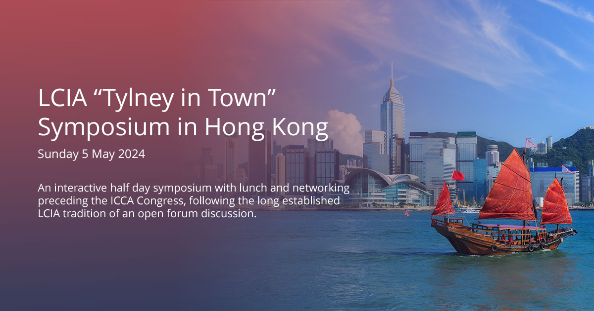 LCIA (@lcianews) on Twitter photo Limited places remaining! Register now to secure your place at the LCIA “Tylney in Town” Symposium in Hong Kong on Sunday 5 May 2024, preceding the <a href="/ICCAArbitration/">International Council For Commercial Arbitration</a> Congress.
lcia.org/events/2024-lc…
#LCIA #LCIAEvents #Arbitration #ICCA Limited places remaining! Register now to secure your place at the LCIA “Tylney in Town” Symposium in Hong Kong on Sunday 5 May 2024, preceding the <a href="/ICCAArbitration/">International Council For Commercial Arbitration</a> Congress.
lcia.org/events/2024-lc…
#LCIA #LCIAEvents #Arbitration #ICCA