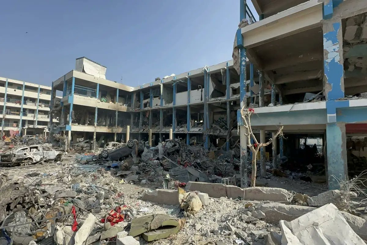 Independent human rights experts: 

“With more than 80% of schools in Gaza damaged or destroyed, it may be reasonable to ask if there is an intentional effort to comprehensively destroy the Palestinian education system, an action known as ‘scholasticide’.” ohchr.org/en/latest