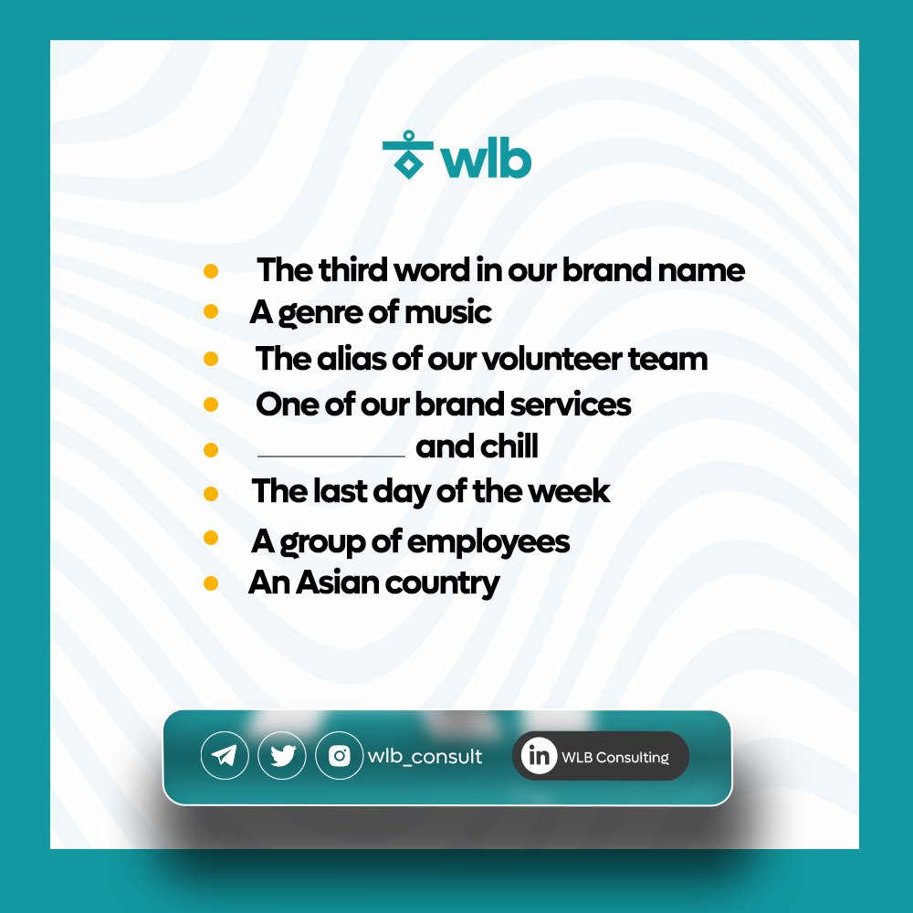 Can you decode the mystery words?

Put your thinking caps on and give it a shot! Check for cues in the next slide😉
#thursdayvibes #wordpuzzle #brainteaser #puzzle #wlb