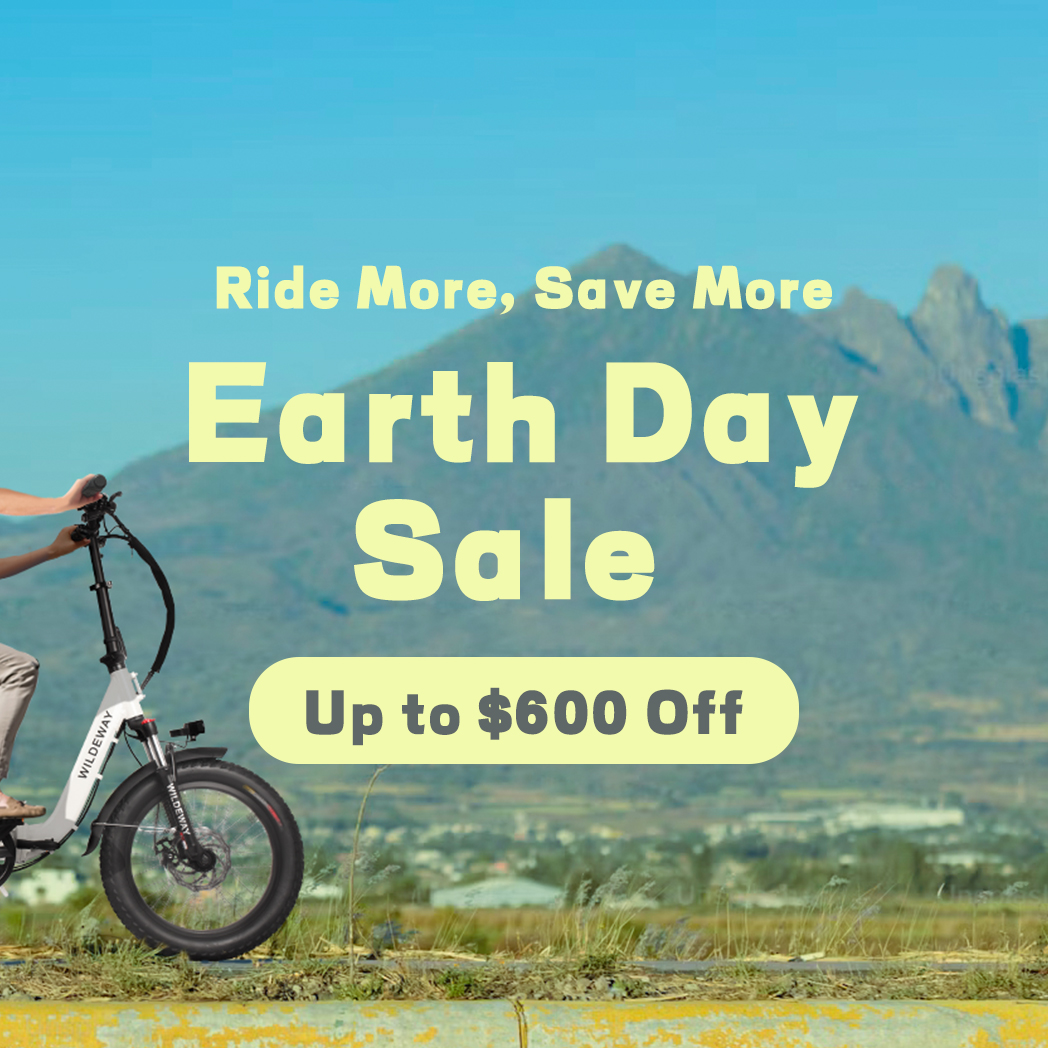 🌎Ride into a green future with our Earth Day sale! 🚲 Up to $600 off on electric bike, don't miss this chance to save big. Learn more here: wildewayebike.com/collections/el…
#wildewayebike #EarthDaySale #GreenRide #electricbike