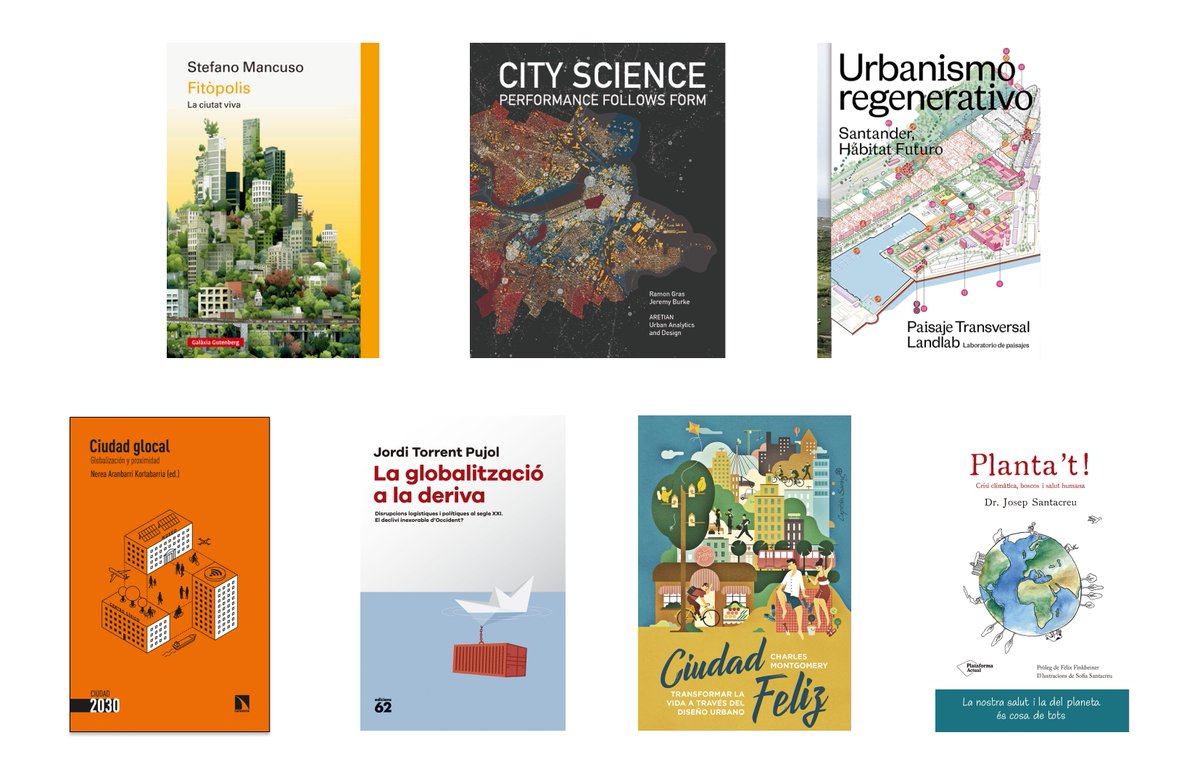 pembarcelona's tweet photo. 📖🌹 Queden pocs dies per #SantJordi i encara no sabeu quins llibres triar?

👀 Si us interessa saber com seran les metròpolis del futur i com s'adaptaran als reptes globals, aquí us deixem la llista de recomanacions del PEMB! ⤵️

https://t.co/uBqbaktzcT https://t.co/uibSEzxBZG
