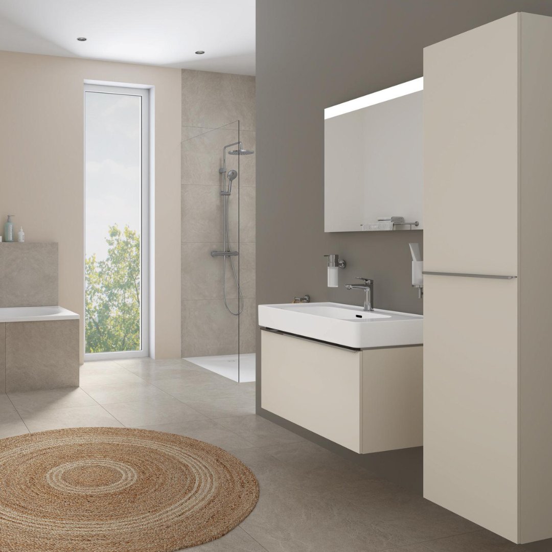 The Duravit AG D-Neo Vanity unit range are STUNNING!
D-Neo is a bathroom revolution with refined style and the exceptional quality you would expect from the Duravit brand.
Ask our knowledgeable team about the D-neo range in your nearest Tubs & Tiles showroom or browse online -
