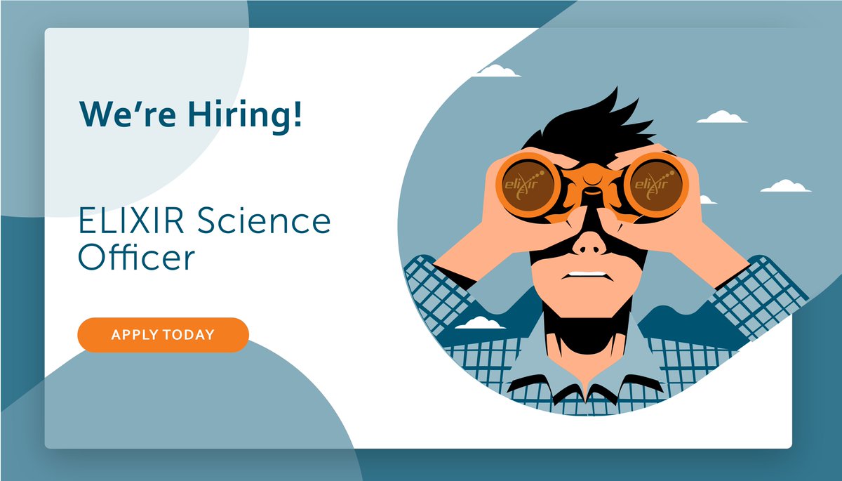 ELIXIREurope's tweet photo. 🙌 Join the ELIXIR Hub as a Science Officer to work with the #ELIXIRInteroperabilityPlatform and the ELIXIR Communities to ensure the delivery of ELIXIR and its impact across European life science.
Apply by 12 May 2024 👉 https://t.co/EUijUvbSJ8
#ResearchInfrastructures https://t.co/LzGFt4WJMI