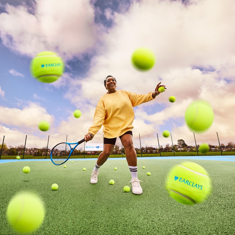 the_LTA's tweet photo. LTA 🤝 @BarclaysUK

Our new five-year partnership aims to get 150,000 more people playing tennis for free across Great Britain! ⤵️