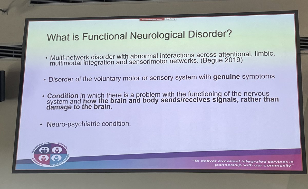 @RCOT_Housing #RCOTSShousingconference2024 great session on functional neurological disorder