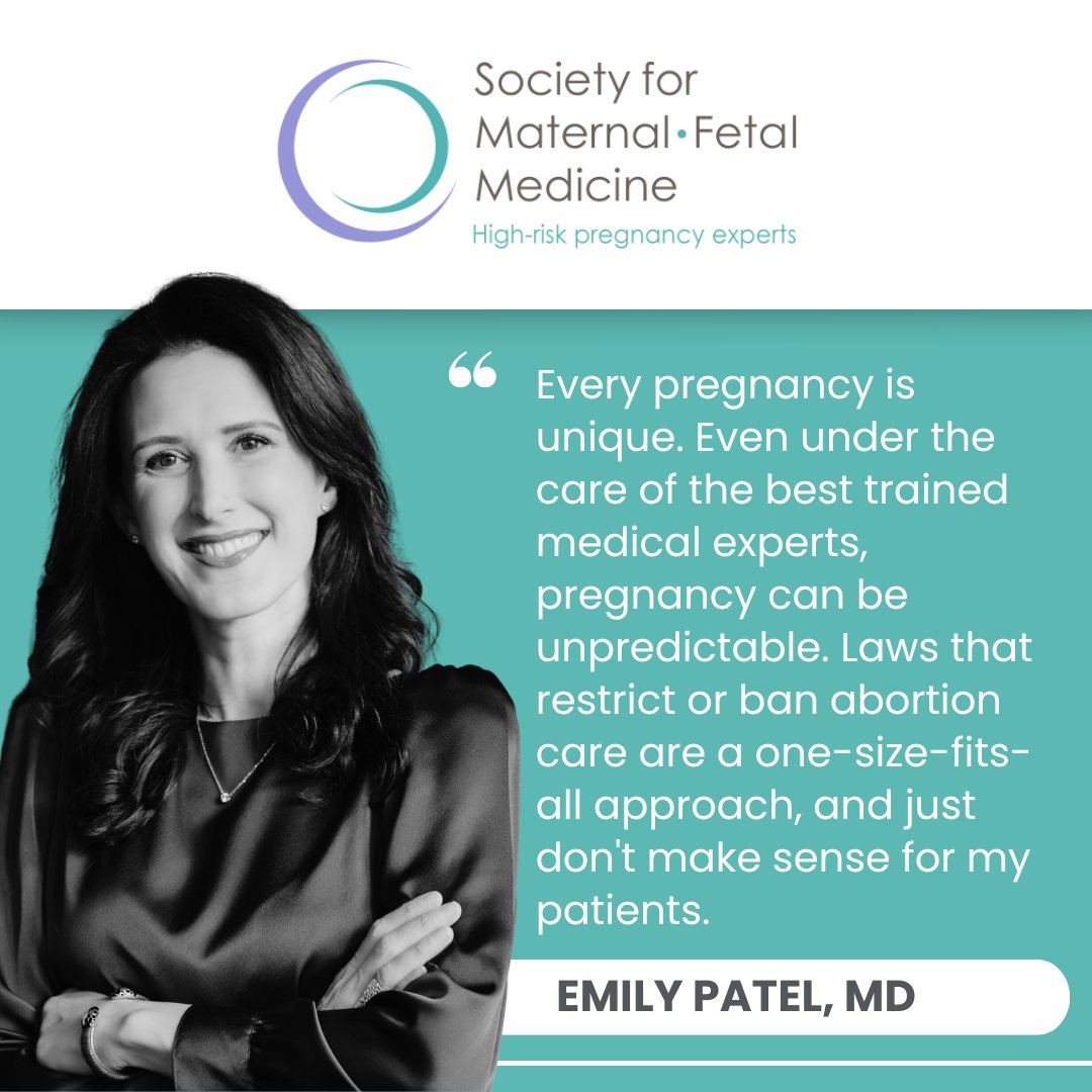 Pregnancy expert, Dr. Emily Patel, weighs in on political interference in health decisions. #ActForAccess #AbortionIsHealthcare @dremilypatel #abortion #MFM #OBGYN #MFMsForAbortionCare