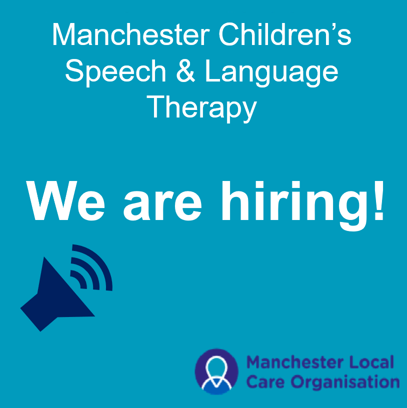 We have a number of Band 5 posts in our Schools Team. Come and join our supportive team. Give us a call on 0161 470 6770 if you want to ask us anything. Job Advert (jobs.nhs.uk) #MMU #UoM #SALTStudents #LeedsBeckett #RCSLT #Schools