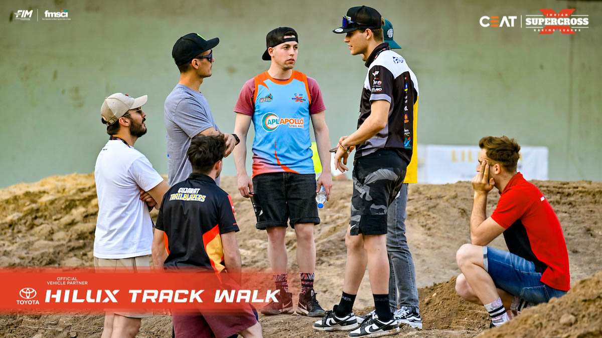 Join us for the Toyota Track Walk at Round 2 of CEAT ISRL

#isrl #supercrossindia #supercross #supercrossleague #changethegame #time2race #jointhefamily #flirtwithdirt #ceat #ceatisrl #toyotahilux