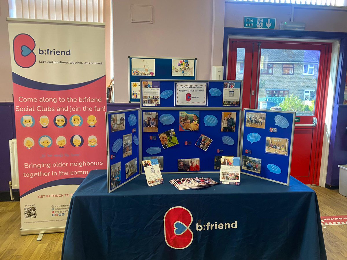 We are at the Skills and Employability event in the #Dearne today! Come say hello & learn more about #volunteering with b:friend. You'll find us at the Salvation Army. 📍 Goldthorpe Market 📅 18 Apr ⏰9.30am - 3pm 👉 fb.me/e/3zoL7NnUW @DearneAreaTeam @BarnsleyCouncil